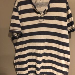 STRIPPED AMERICAN EAGLE TEE